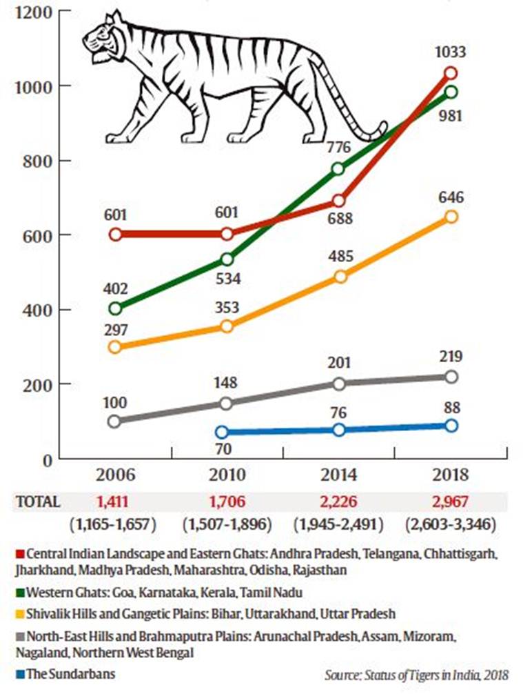 Tiger census in India