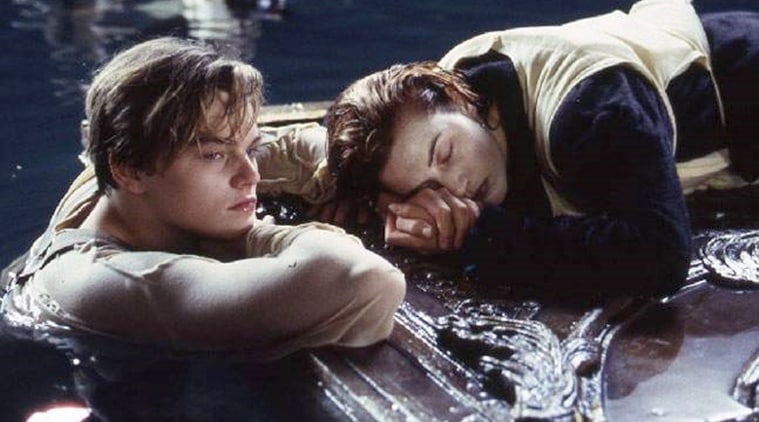 titanic door scene
