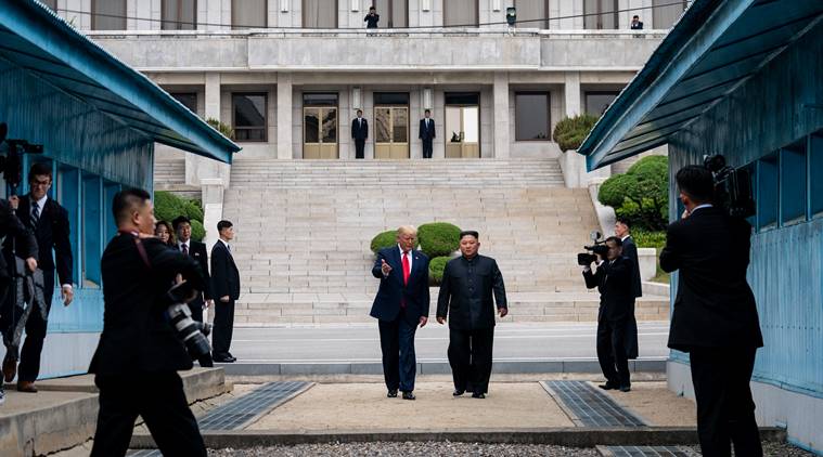 South Korea's president calls Trump Kim meet an end to mutual hostility