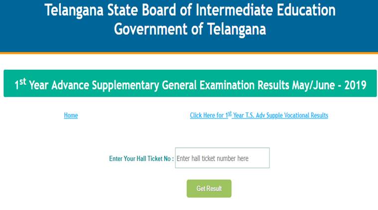 Manabadi TS Inter 1st Year Supplementary Results 2019 ...