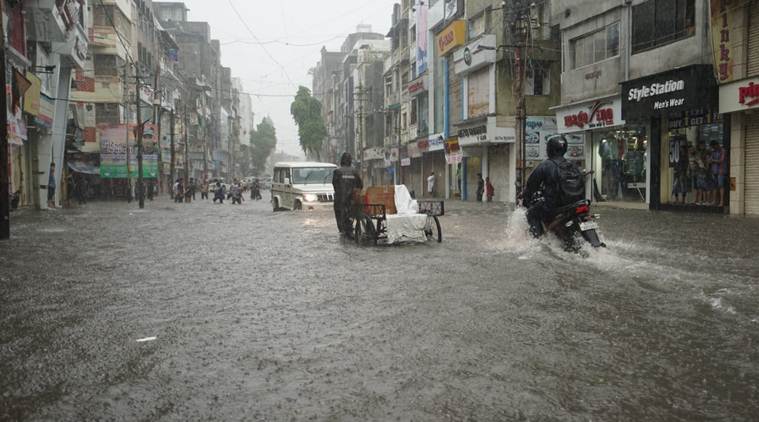 Heavy Rain Forecast For Vadodara South Gujarat And Saurashtra Ahmedabad News The Indian Express 