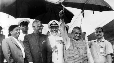 atal bihari vajpayee, jaswant singh, george fernandes, 9/11 us war, sushil kumar book, a prime minister to remember, indian express
