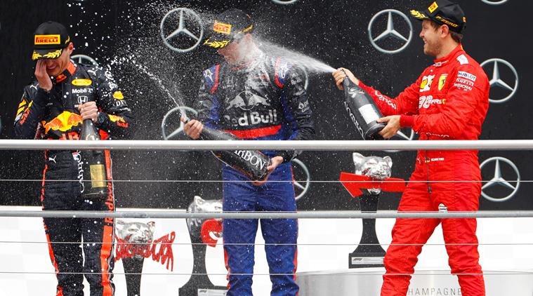 German Grand Prix: Nerveless Max Verstappen excels in the rain ...