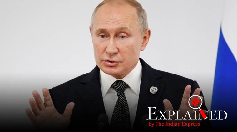 donald trump, vladmir putin, russia, us, us sanctions, united states, g 20 summit, japan, osaka, crude oil, crude oil prices, oil, oil prices, economy, revenues, energy, riyadh, iran, saudi arabia, moscow, opec, world news, indian express news