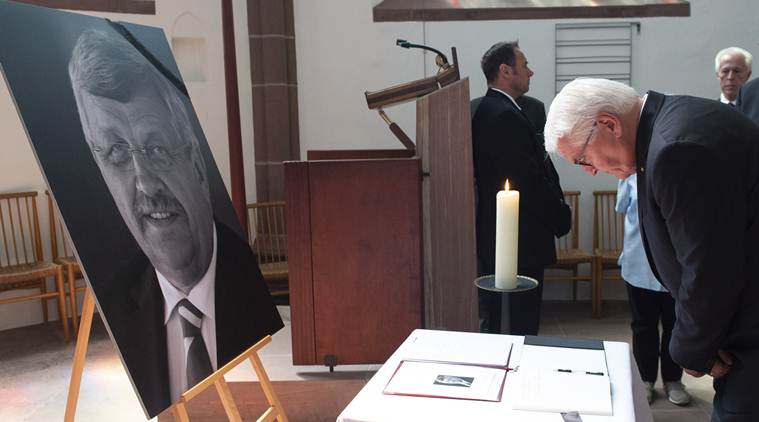 Walter Luebcke, Walter Luebcke killing, Walter Luebcke Germany, Germany far right, Neo-Nazi killing Germany, Angela Merkel, Angela Merkel germany, Germany hate killing, Walter Luebcke murder, Germany right wing, world news, indian express
