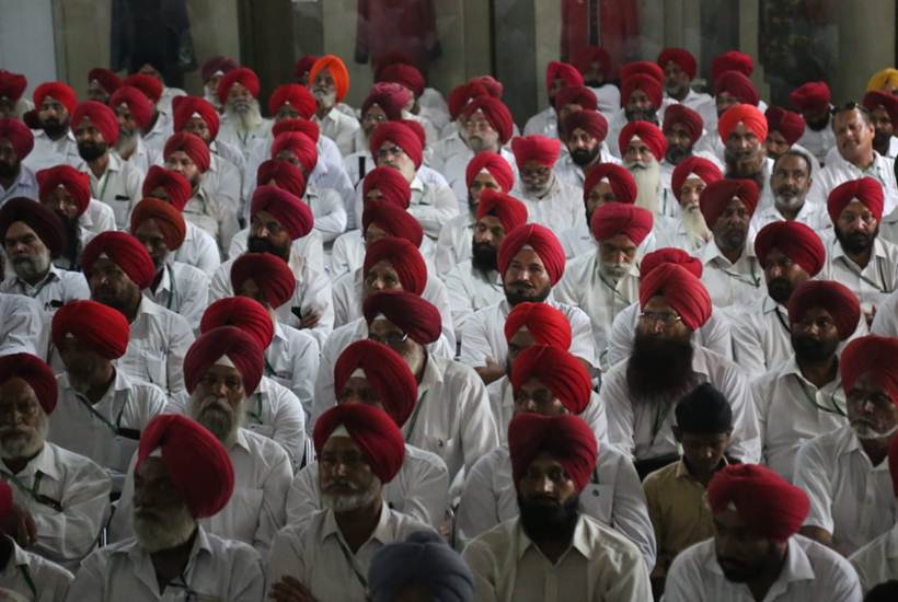 Ex-servicemen during a seminar on Kargil Vijay Diwas at Maharaja Ranjit Singh War museum in Ludhiana. (Express photo by Gurmeet Singh)