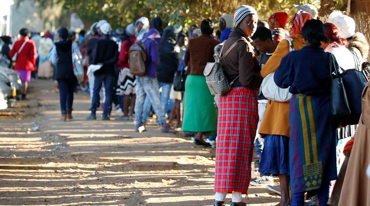 zimbabwe, zimbabwe economy, zimbabwe economic crisis, zimbabwe passport, zimbabwean dollar, robert mugabe, zimbabwe President, Emmerson Mnangagwa, RTGS dollar, hyperinflation, zimbabwe hyperinflation, world news, india news, indian express