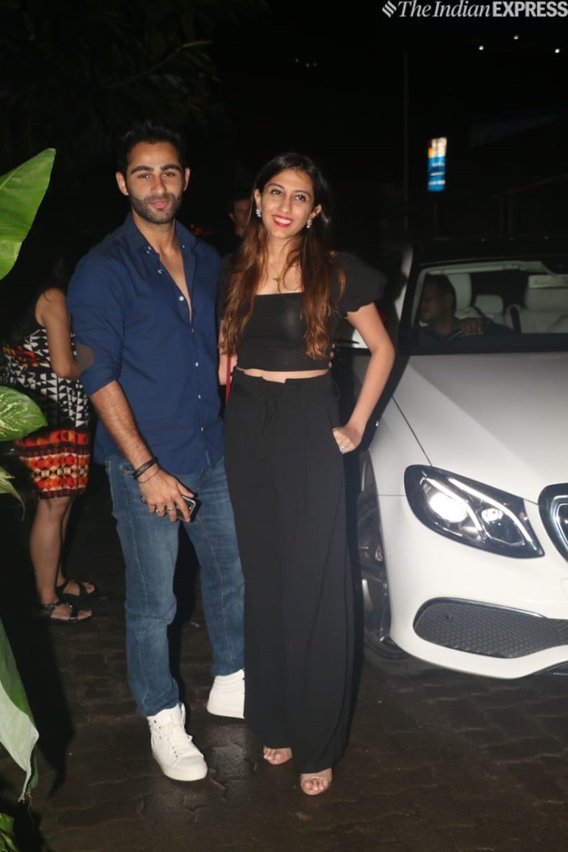 armaan jain and anissa malhotra at kiara advani birthday