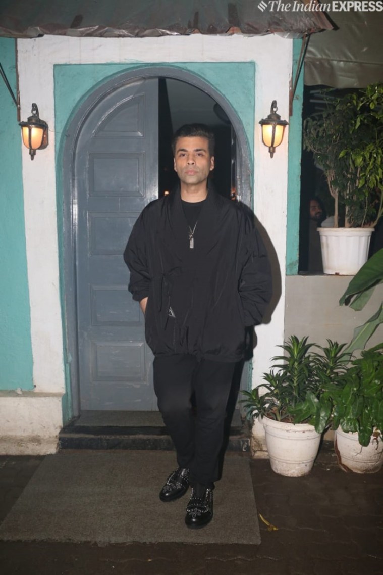 karan johar at kiara advani birthday