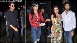 anil kapoor, khushi kapoor at reena marwah birthday party