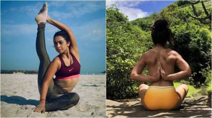Abigail Pande promotes nude yoga, says 'Nude Is Normal