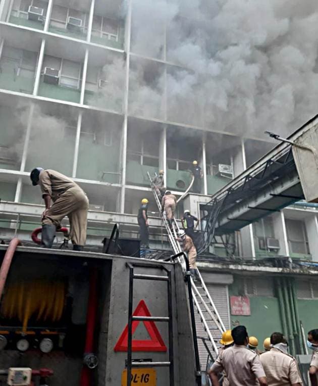 Fire breaks out at Delhi's AIIMS