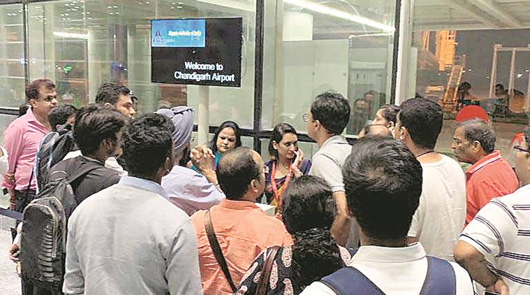 Pilot cites low fuel, Air India flight to Delhi takes off after high drama