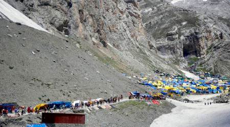 Amarnath yatra, Amarnath yatra terminated, Amarnath yatra suspended, J&K governor, Kashmir, Indian Army, Pakistan, terrorism, Amarnath yatra terror attack, Indian Express