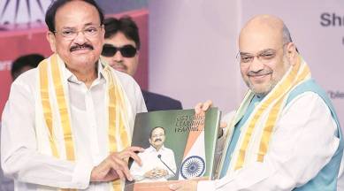 article 370, jammu and kashmir article 370 amit shah, union home minister amit shah, bjp modi amit shah kashmir, kashmir special status, jammu kashmir bifurcation, Jammu and Kashmir Reorganisation Bill, Indian Express