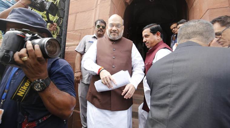 Image result for amit shah in rajya sabha