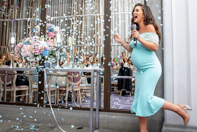 Inside Amy Jackson’s extravagant baby shower | Entertainment Gallery