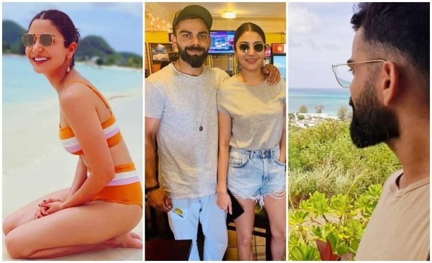 Anushka Sharma bikini photos Virat Kohli West Indies