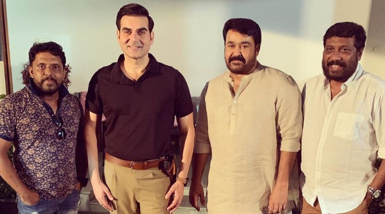 Arbaaz Khan and Mohanlal belt out 70s’ Bollywood hits at birthday party