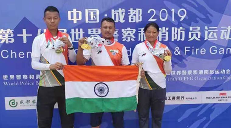 assam rifles, assam rifles archery team, World Police and Fire Games, World Police and Fire Games china, manipur news