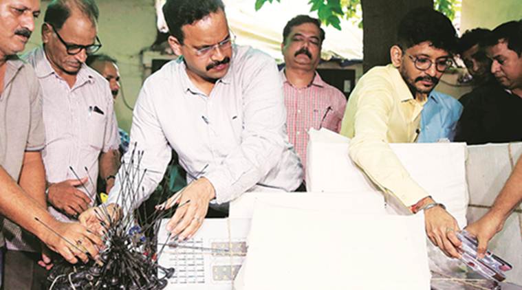 mumbai city news, telephone exchange racket, maharashtra ats, mumbai ats, ats busts telephone exchange racket, ats telephone exchange racket, indian express