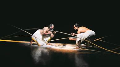 adishakti group, adishakti puducherry, bali, bali play, vinay kumar, ram, veenapani chawla, prithvi theatre mumbai, mythology, ramayana, lifestyle news, art and culture news, indian express news