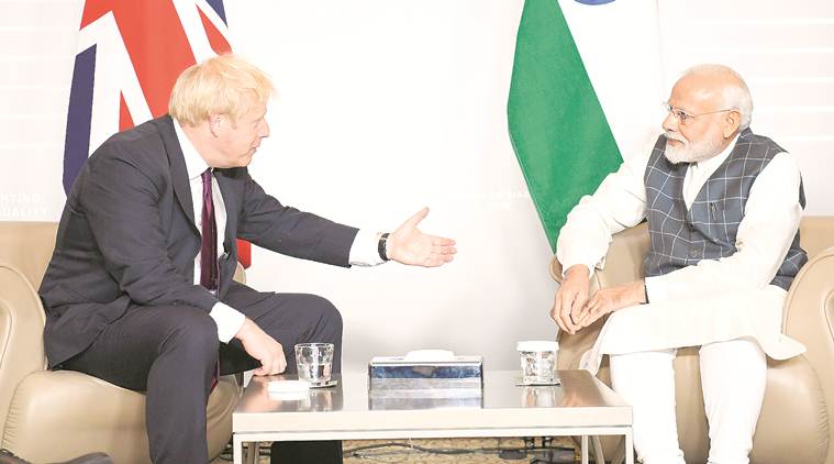 boris johnson, boris johnson on kashmir issue, Narendra Modi boris johnson meeting, G7 Summit, Modi at G7 Summit,