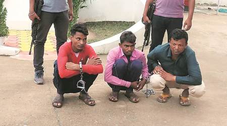 Chhattisgarh, Chhattisgarh constables arrested, Chhattisgarh constables arson, Chhattisgarh Maoist, Chhattisgarh constables loot, Chhattisgarh Maoist style loot, Indian express