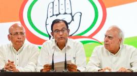 Chidambaram press conference P Chidambaram, chidambaram arrested, INX Media Case, Supreme Court, INX case ED, Enforcement Directorate, Chidambaram offshore asset, Financial Intelligence Unit, Indian Express