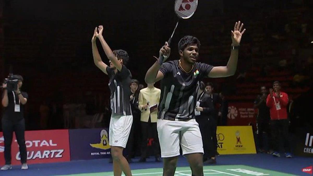 badminton semi final live score