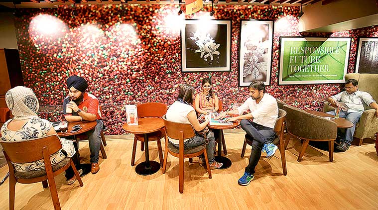 CCD, cafe coffee day, indian express, indian express news