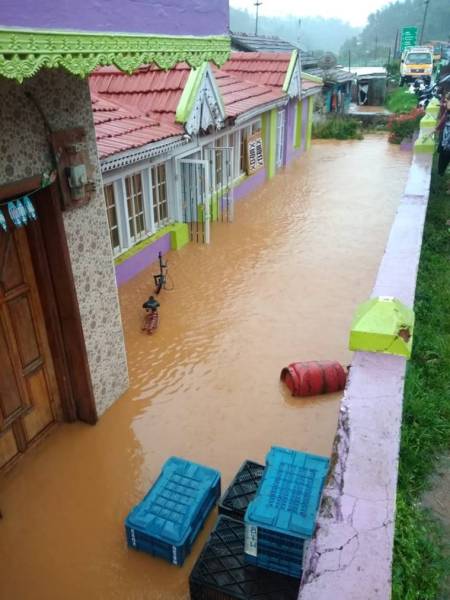 Nilgiris floods, Ooty