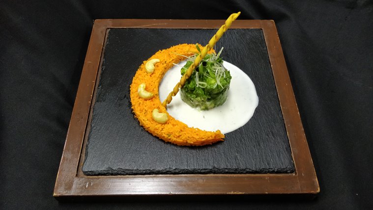 coriander chicken, tricolour recipe, independence day recipes, indian express