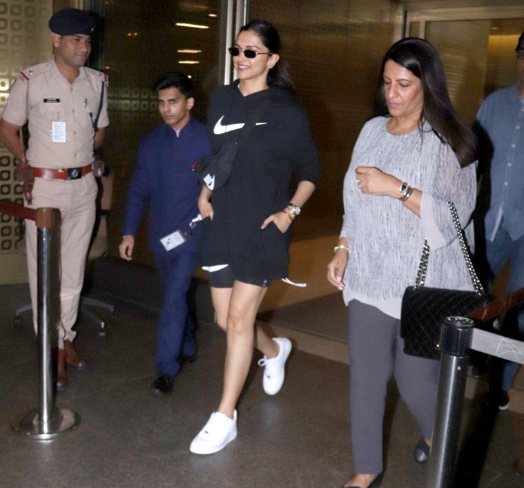 deepika padukone, malaika arora, fashion, airport looks