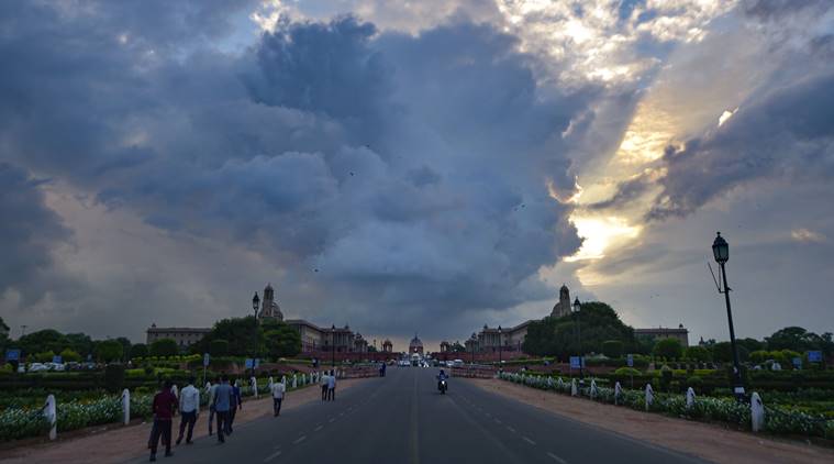 delhi air quality, delhi rains, delhi rainfall, delhi weather, weather forecast, indian express, delhi news, latest news, delhi pollution