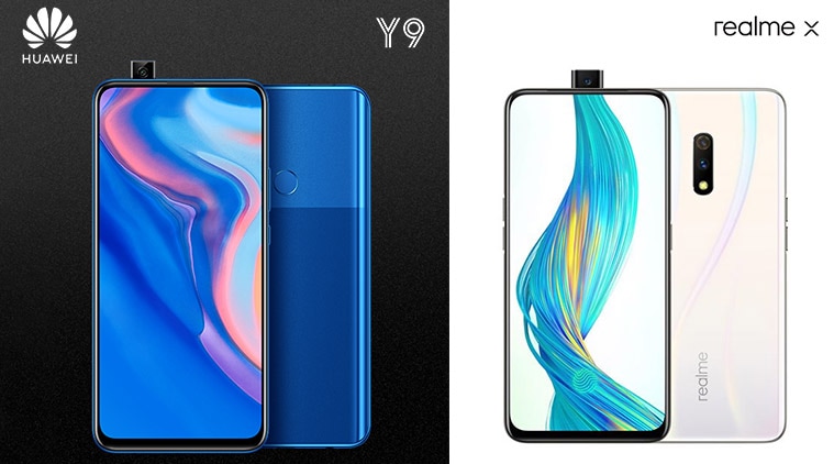 Huawei Y9 Prime vs Realme X vs Samsung Galaxy A50, Huawei Y9 Prime, Realme X, Samsung Galaxy A50, Samsung, Realme, Huawei