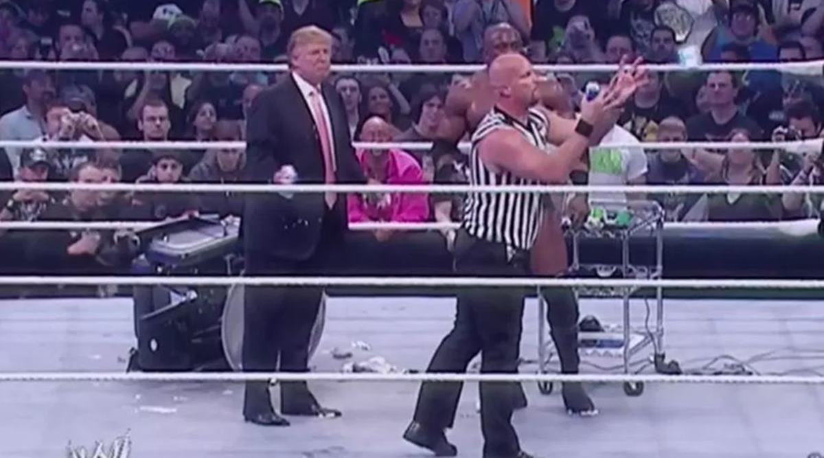 trump wrestling