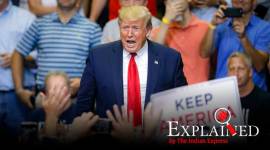 Donald trump, US President, trump impeachment, Donald trump impeachment, Republican, Democrats, Nancy pelosy, US presidential election, US elections, Russia, Trump, Indian Express, Express Explained