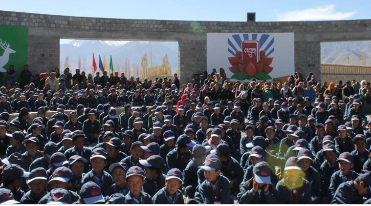3 idiots, ranchos school in Ladakh, Druk Padma Karpo School 