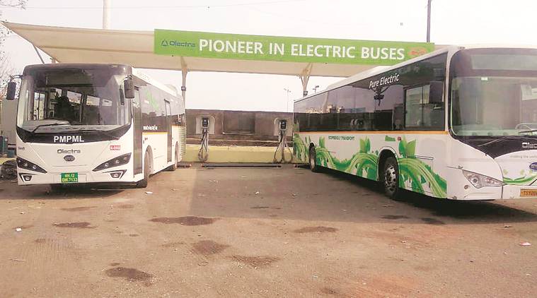 Pune electric buses, Pune transportation, Pune Mahanagar Parivahan Mahamandal Limited, Bhekrai Nagar, Pune news