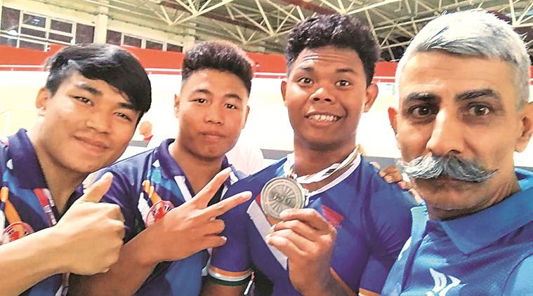 Esow Alben cycling gold, cyclist Esow Alban, Junior Track Cycling World Championships, cycling news, indian express