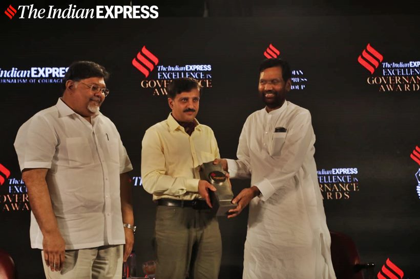 Indian Express governance awards, Indian express awards for governance, Indian Express governance awards photos, nitin gadkari, ram vilas paswan, ravi shankar prasad, indian express news