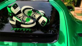 phillip plein, ferrari, phillip plein shoes over ferrari, ferrari sues plein, plein, ferrari car, phillip plein ferrari fued, ferrari brand name use, instagram