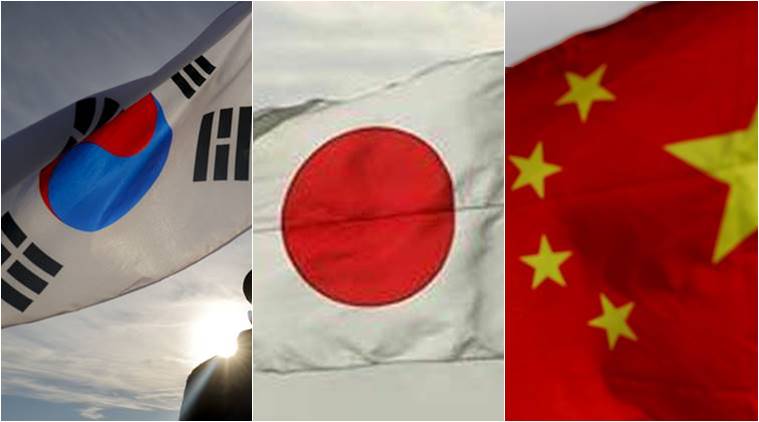 Foreign ministers of China, Japan, S Korea to hold talks amid trade, history tensions