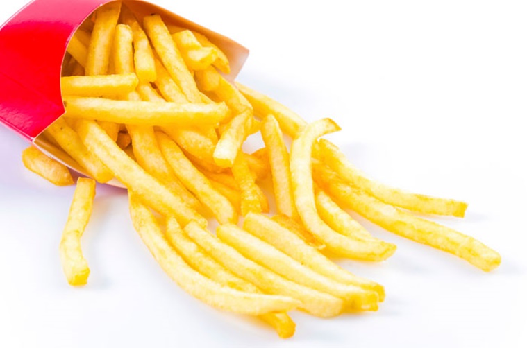 french fries, season french fries, truffle oil french fries, indian express