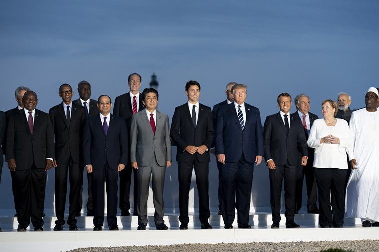 Trump china strategy, trump g 7 summit, g 7 summit france, biarritz g 7 summit, Trump praises china president, g 7 summit news, world news, indian express
