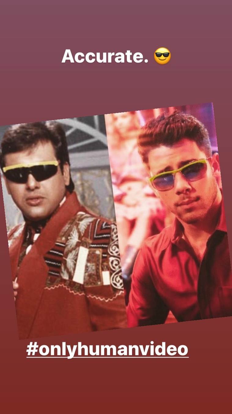 Nick Jonas Govinda