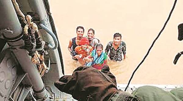 Gujarat rain, Kim river, Mangrol taluka