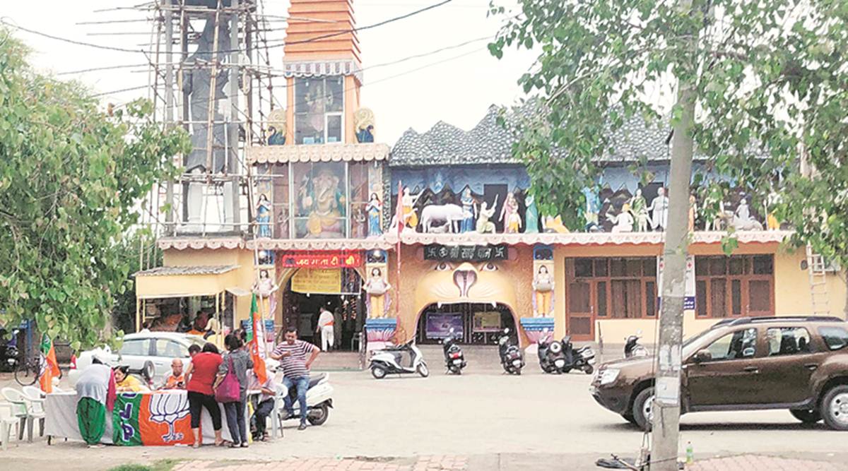 Haryana temple, Haryana temples, Y Puran Kumar, Ambala, Haryana news, Chandigarh news, Chandigarh, Indian express, Indian express news