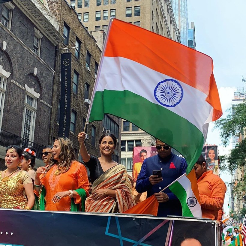 Hina Khan independence day celebration